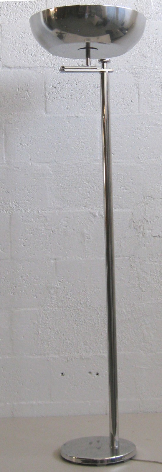 Kurt Versen American Art Deco Flip Top Floor Lamp and Torchiere
