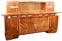 Walnut Aluminum Buffet