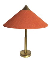 Walter Von Nessen American Art Deco Large Conical Table Lamp
