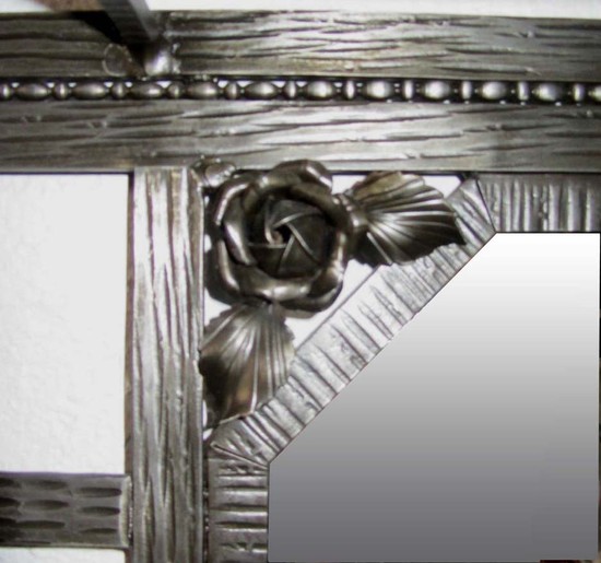 French Art Deco Wrought Iron Hall Tree